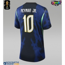 Ženski Nogometni dresi Brazilija Neymar Jr #10 Gostujoči SP 2026 Kratek Rokav